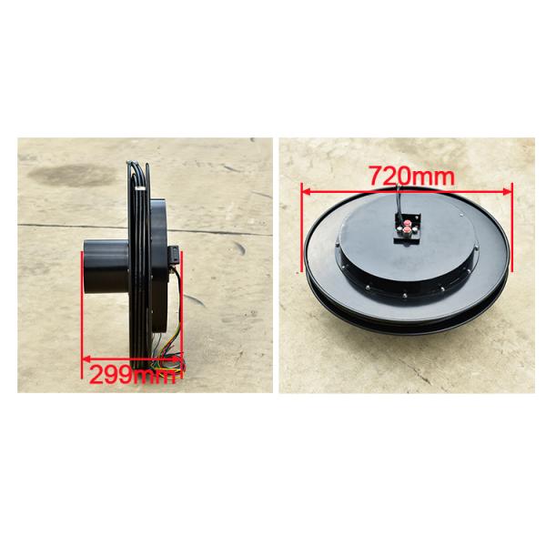 Customized Length Electric Spring Driven High Pressure Hydraulic Hose Reel 1/4" Diameter Air Oil Double Hose for Forklift