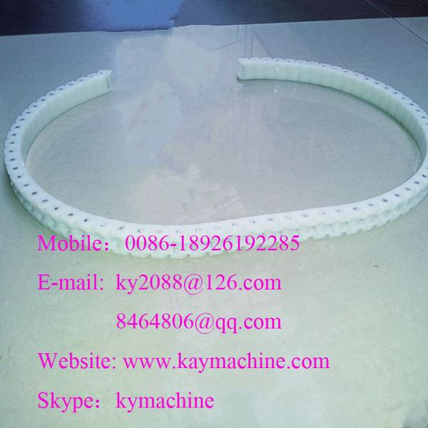 Air Floater Transmission Chain Wheel Chain Full PP40p small bottle conveyor chain Full PP40p plastic chain Full PP40p small bottle conveyor chain
