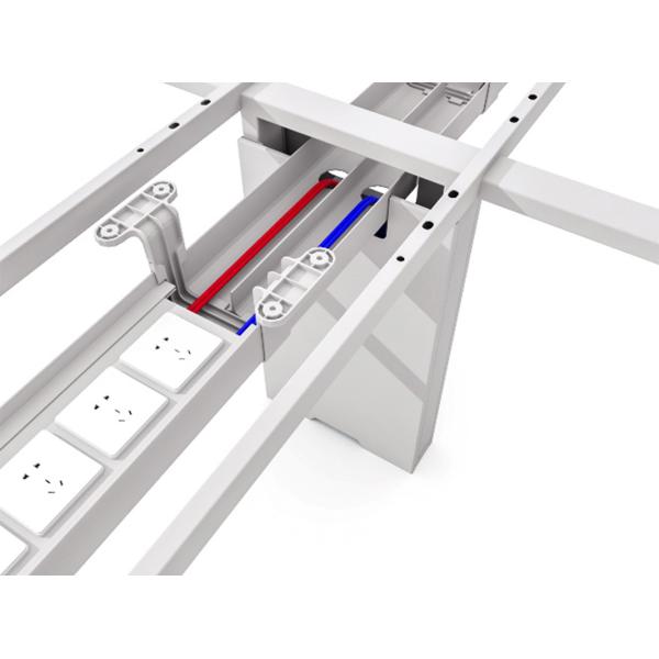 MC3.0 Modern Office Conference Desk Smooth Surface Rectangular With Cable Management