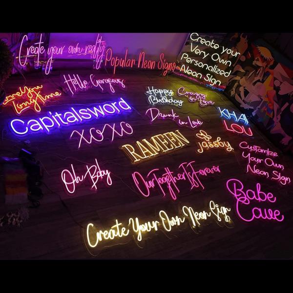 IP67 120LEDs/M Led Lighting Neon Decorations Christmas Neon Light LED Illuminated Sign