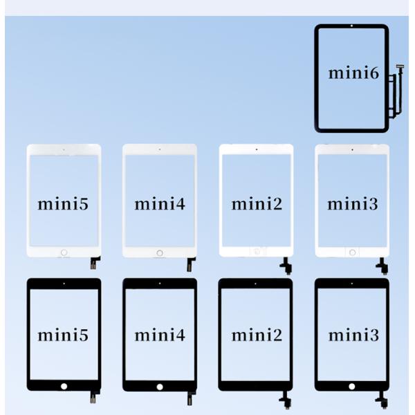 Other Compatible Touch Screen Glass Repair Parts for iPad Mini 5 to Fix Broken Pad Screen