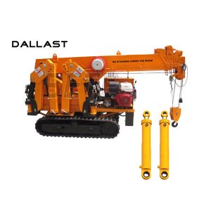 FEE Chromed Hydraulic Cylinder Double Acting for Engineering Machine