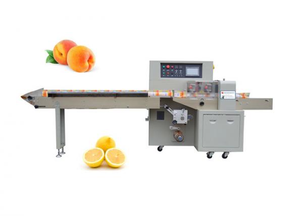 Quality Fruit Wrapping Pillow Bag Packaging Machine Photoelectric Eye Tracking System Founded for sale