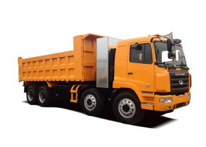 Cheap Heavy Duty Construction Dump Truck , 8x4 Dump Tipper Truck CNG Tank 351~450 hp wholesale