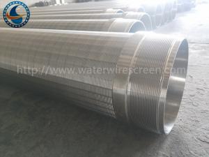 China Stainless Steel 304 8-5/8 Diameter Small Wire Water Wire Screen Tube on sale