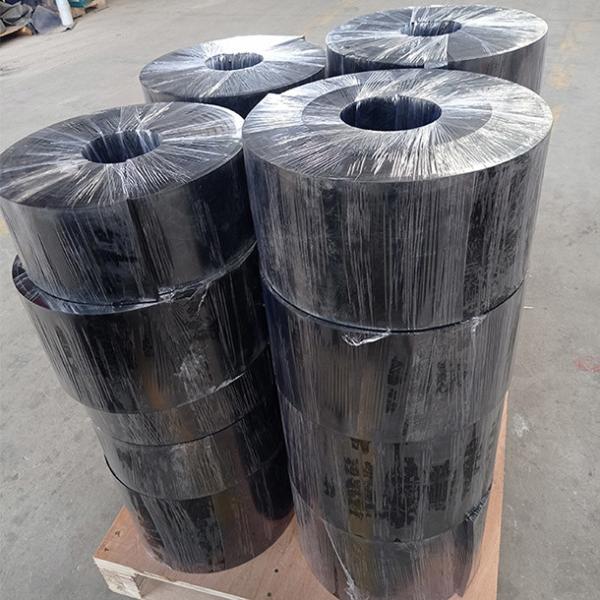 Duro 60 Shore A Black Rubber Sheet Skirt Belt Conveyor For Coal Mining Cement