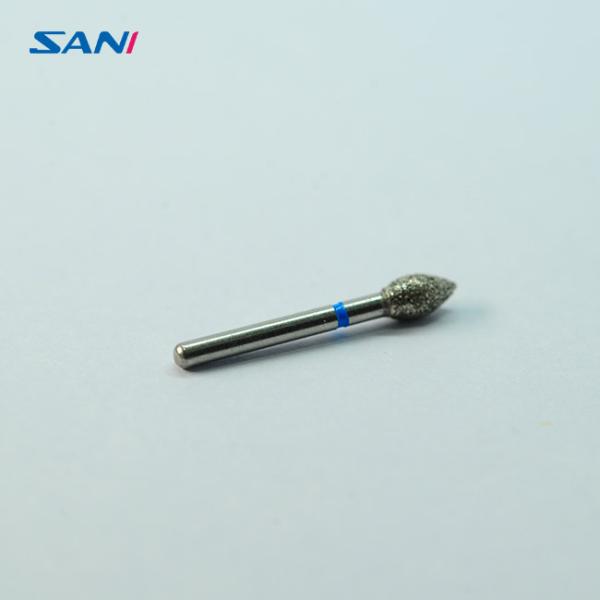 OEM High Speed 9mm Dental Diamond Burs For Medical Treatment