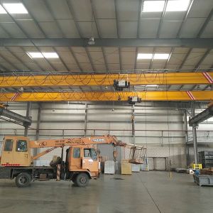 Custom European Standard HD Single Girder Overhead Crane 20 Ton