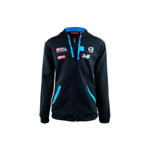 Cheap Support 7 Days Sample Order Lead Time Black Custom Racing Hoodie Jacket with Leather wholesale