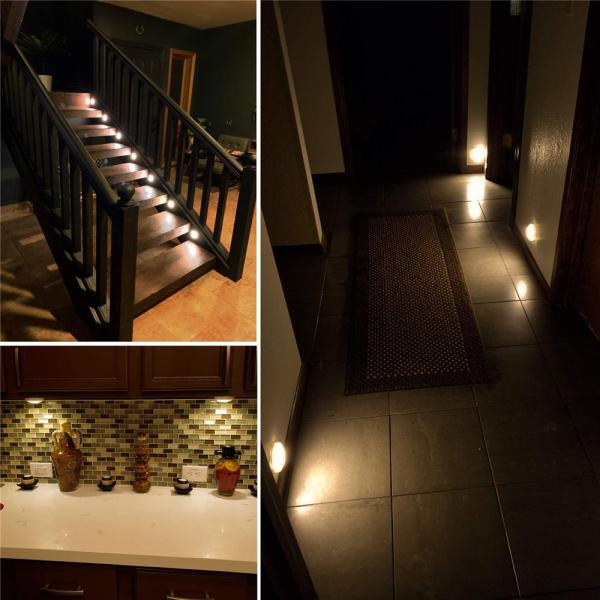 80LM 1W 4.5VDC Remote Control Under Cabinet Light Battery Powered