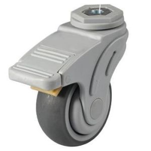 Buy cheap 06-Medical caster Bolt hole plastic casters wheels from wholesalers