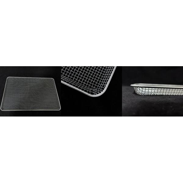 304 316 316L Stainless Steel Mesh Tray For Dehydration Plain Weave