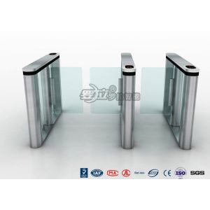 Cheap Fastlane Swing Barrier Gate Silver Polishing With Dry Contact Interface wholesale
