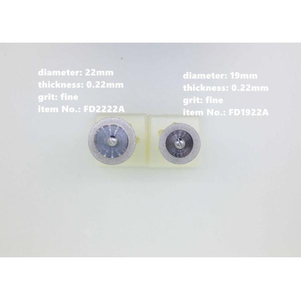 Zirconia Flexible Diamond Discs 19mm 22mm Electroplated Grinding Wheel For Porcelain