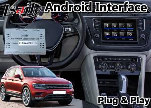 Cheap Lsailt Android 9.0 Volkswagen Video Interface for VW tiguan Car GPS Navigation Youtube Google wholesale