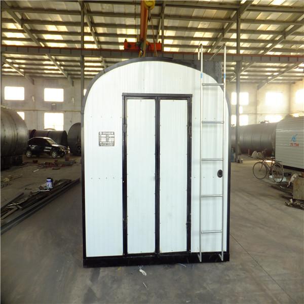 Quality White Bitumen Storage Tank Flue Heating / Thermal Oil Coils Heating Easy Transfer for sale