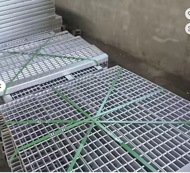 Construction Material Stainless Steel Galvanized Steel Heavy Duty Steel Grating