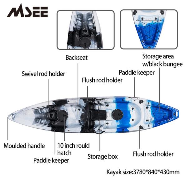 Msee product Sale Kayak Con Pedali 2 Kayak Person intex inflatable kayak stabilizer outriggers