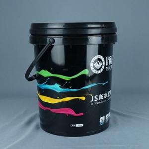 Cheap Paint Round Plastic Buckets 20L With Lid And Handle wholesale
