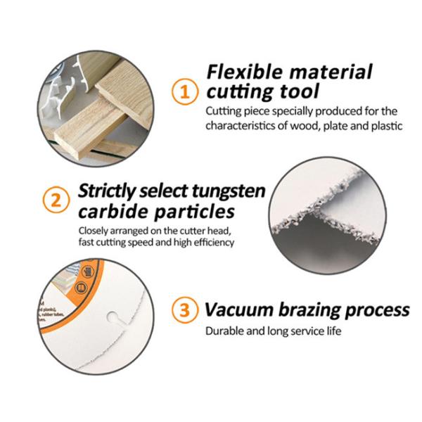 Woodworking 150mm Brazed Alloy Circular Saw Blade Brazed 1.2mm