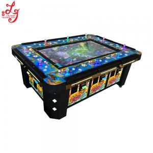 Cheap 55 inch 10 Players Arcade Fishing Games Cabinet With Bill Acceptor And Mutha Goose System For Sale wholesale