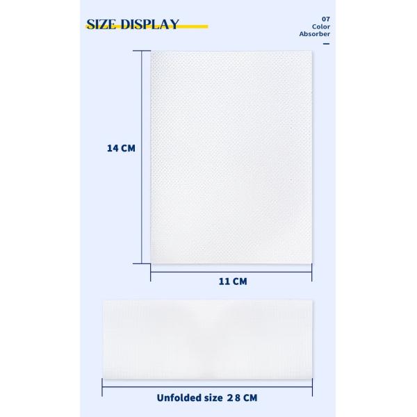 Eco Friendly Color Grabber Laundry Sheets Versatile Color Catcher Washer Sheets