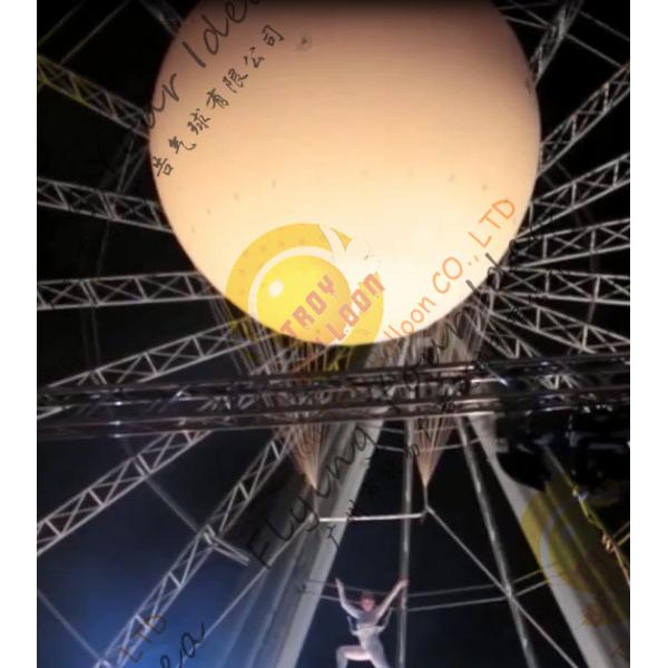 0.18mm helium PVC Giant Neptune Inflatable Helium Balloons ,Round shaped For Outdoor Celebration and special events