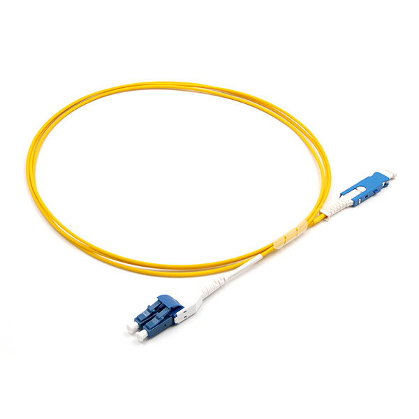 LC UPC Uniboot To SN UPC Single Mode Optical Fiber Cable OS2 OFNR Fiber Cable