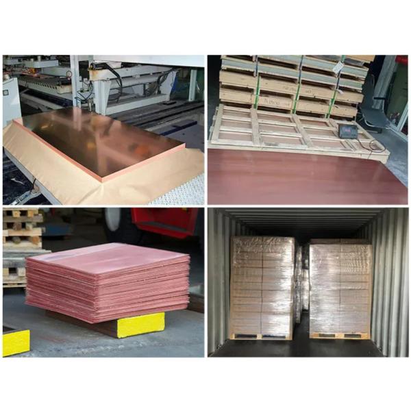 C70600 C71500 Decorative Copper Sheets CuNi 90/10 90/30 Copper Nickel Plate Bright Surface