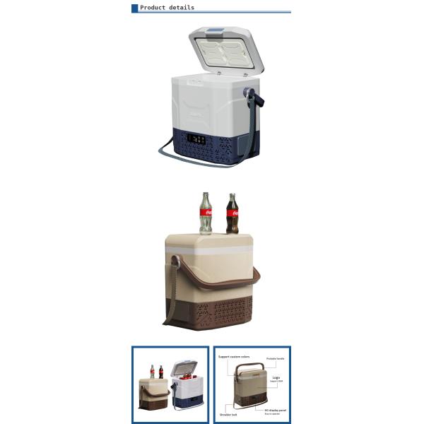 DC Portable Refrigerator For Outdoor/Picnic Small Liters Mini Car Cooler 12v Camping Fridge Freezer