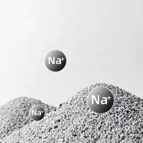 Easy Scooping Ore Cat Litter Grey Dustless Kitty Litter Natural Materials