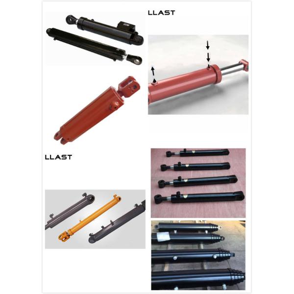 Double Acting Stainless Welded Hydraulic Cylinders For Log Splitter