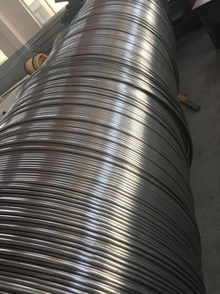 Quality ASME SB704 Nickel Alloy 825 Coiled Steel Tubing / Control Line Tubing for sale