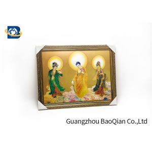 Religion Picture Lenticular Image Printing , 3D Printing Service High Definition