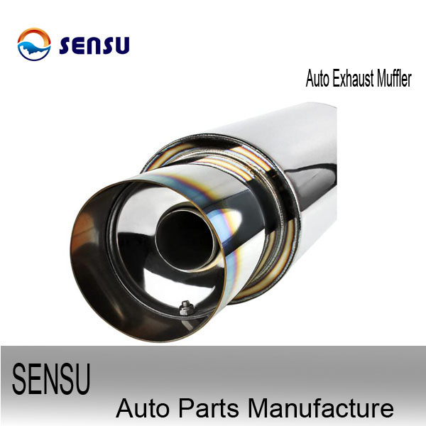 Universal 2.5 Inch Stainless Steel Exhaust Mufflers OEM ODM Available