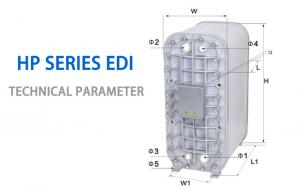 China WWTP Reverse Osmosis 4T EDI Water Treatment System on sale
