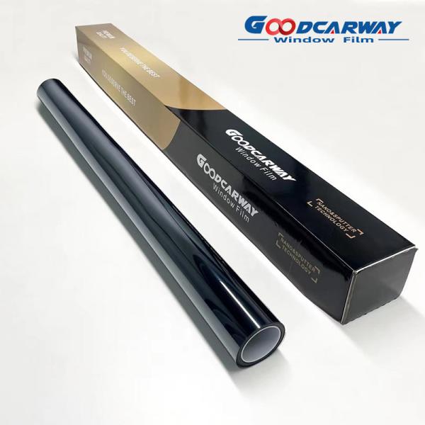 1.5mil Black Color OEM Carbon Film Side Rear Heat Insulation 1ply Car Window Tint