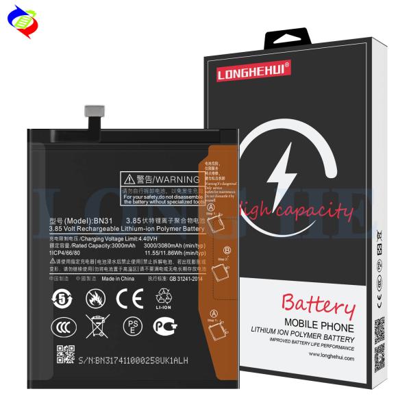 BN31 Battery for Red-MI Note5A Prime Mobile Phone Original A Guaranteed