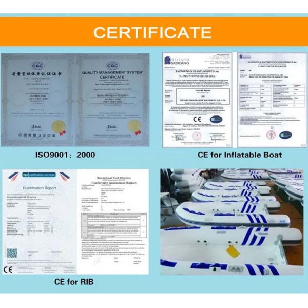 PVC Foldable Inflatable Boat M Series For Fishing , Folding Inflatable Boat