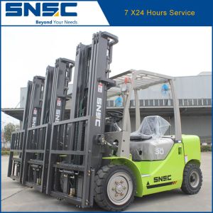 Cheap Xc490 Engine Diesel Counterbalance 3000kgs Side Shifter Forklift wholesale