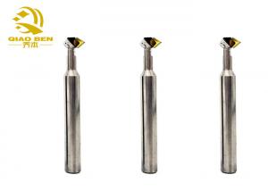 Cheap Carbide Polishing MCD Diamond Tool 45 Degree Chamfering End Mill 40mm Flute wholesale
