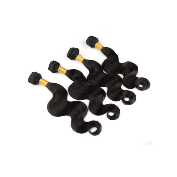 Natural Brazilian Body Wave Virgin Human Hair Extensions For Black Women
