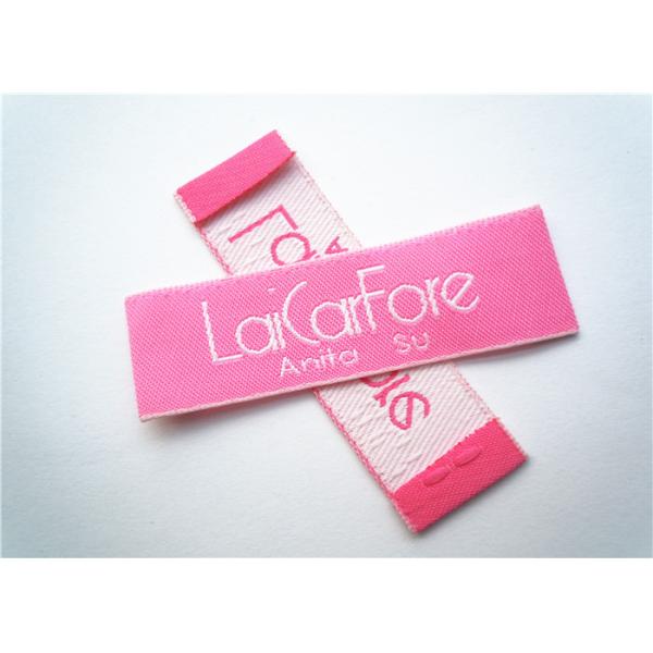 Clothing sew in garment labels fabric woven lable customized lable