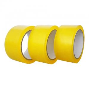 China Lemon Yellow Transparent Bopp Tape Yellowish Packing Tape on sale