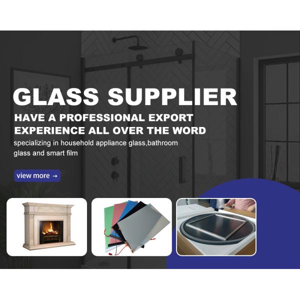 EN12150/CE/SGCC/Australian Certificate Fixed Radius Tempered Glass Shower Doors