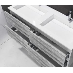 China Solid Surface Bathroom Vanity Cabinets Non Toxic Eco Friendly on sale