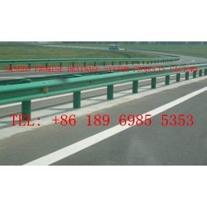 China Plastic Coated Highway Guard rail on sale
