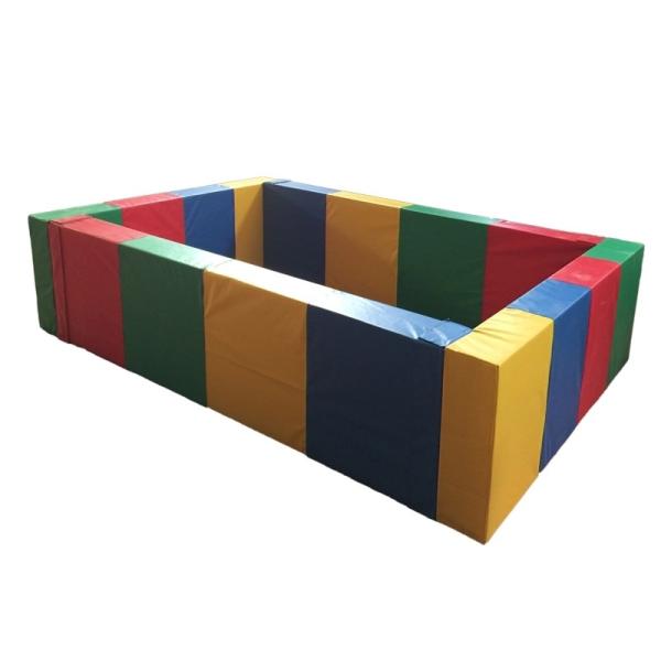 Color Customized Childrens Gymnastics Equipment Soft Indoor Ball Pool Plastic Playground