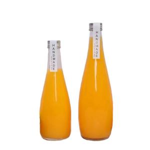Cheap 700ml Glass Bottle for Mineral Water with Metal Screw Cap and Decal Surface Handling wholesale