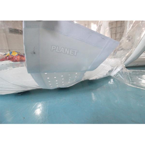 Clear PVC 4m Single Tunnel Inflatable Bubble Tent With Blower